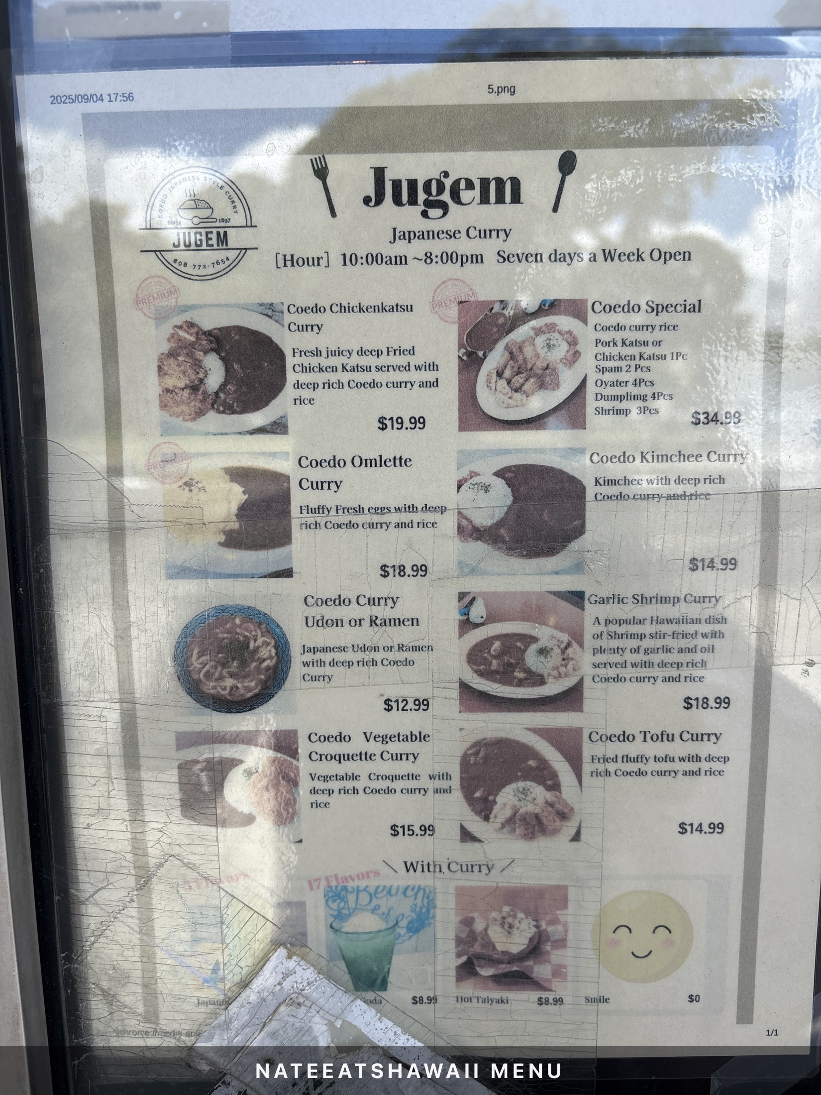 Jugem menu photo 2