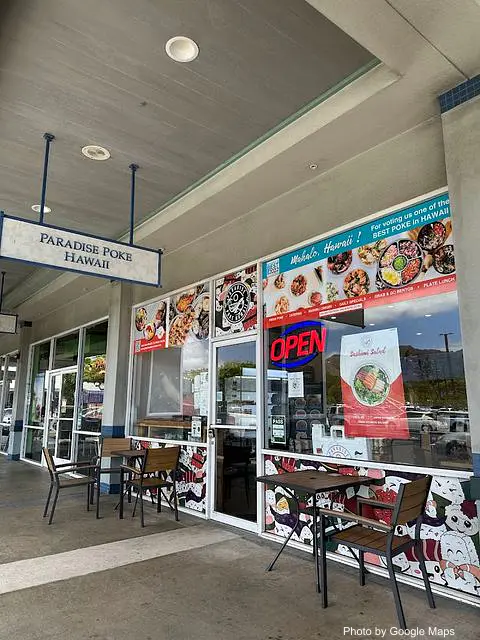 Paradise Poke Hawaii - Hawaii Kai - Photo 2 of 4 | NateEatsHawaii restaurant gallery and food photos from Oahu, Hawaii