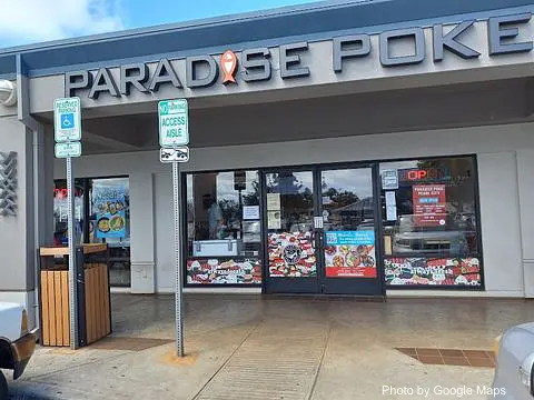 Paradise Poke Hawaii - Pearl City - Photo 2 of 4 | NateEatsHawaii restaurant gallery and food photos from Oahu, Hawaii