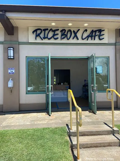 Rice Box Cafe - Photo 2 of 4 | NateEatsHawaii restaurant gallery and food photos from Oahu, Hawaii