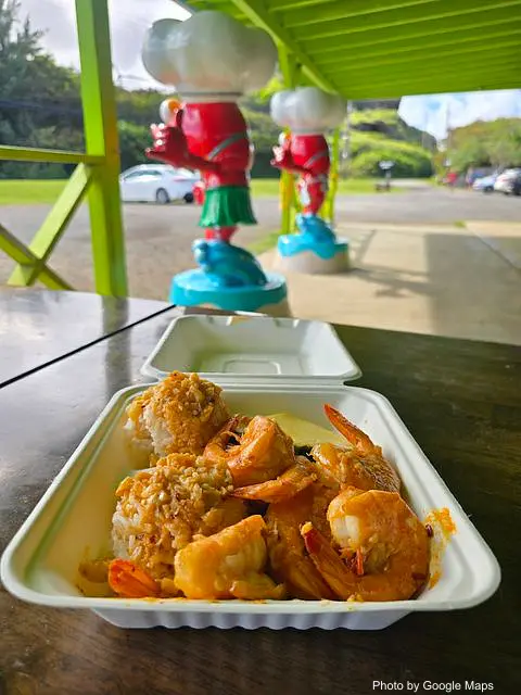 Tanaka Kahuku Shrimp - Photo 3 of 4 | NateEatsHawaii restaurant gallery and food photos from Oahu, Hawaii