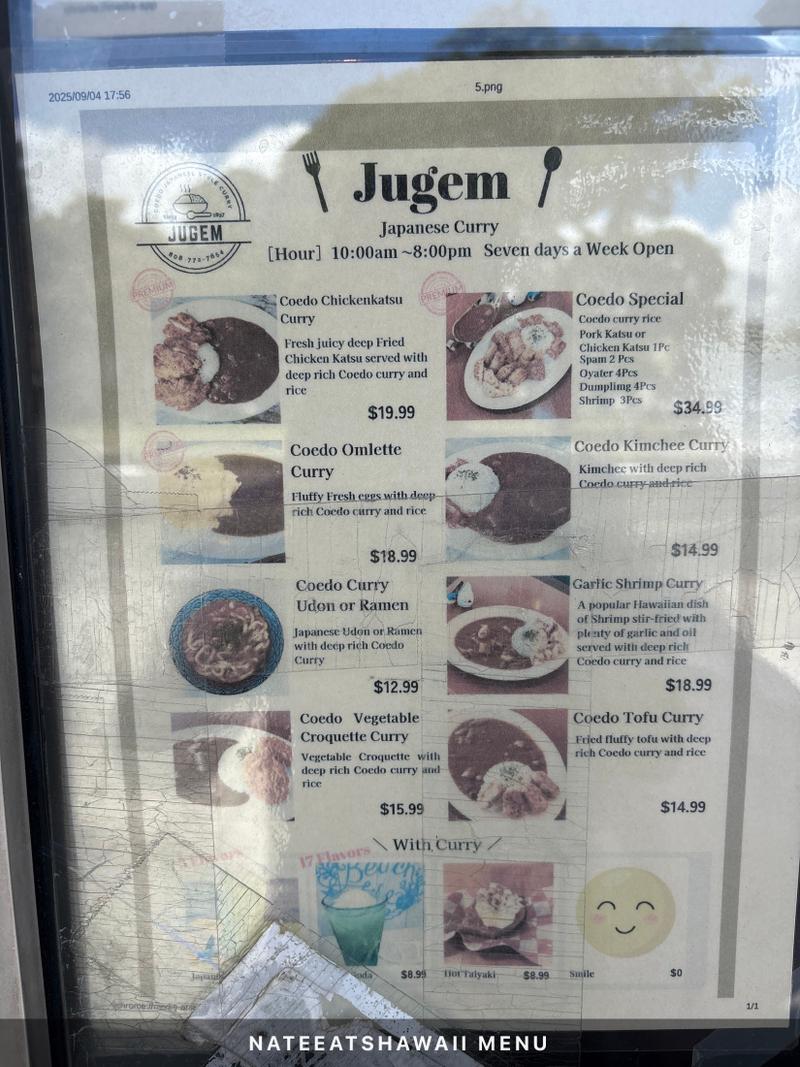 Jugem menu photo 2