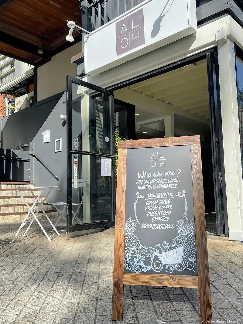 ALOH Health Bar & Cafe - Cafe on Oahu, Hawaii | NateEatsHawaii food review and recommendations