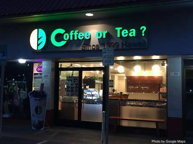Coffee or Tea? Kailua - Cafe on Oahu, Hawaii | NateEatsHawaii food review and recommendations