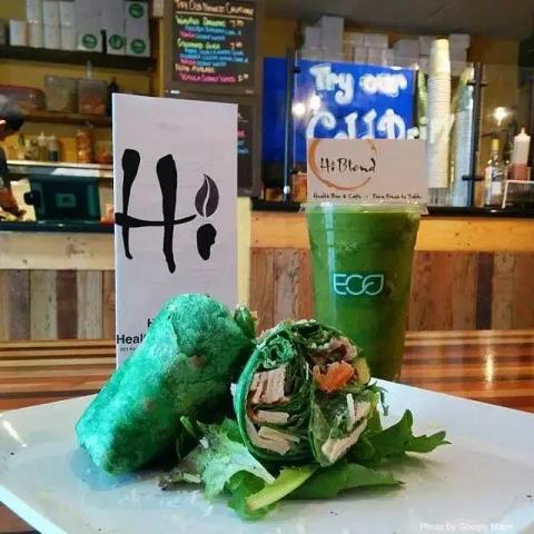 HiBlend Health Bar & Cafe - Photo 2 of 6 | NateEatsHawaii restaurant gallery and food photos from Oahu, Hawaii
