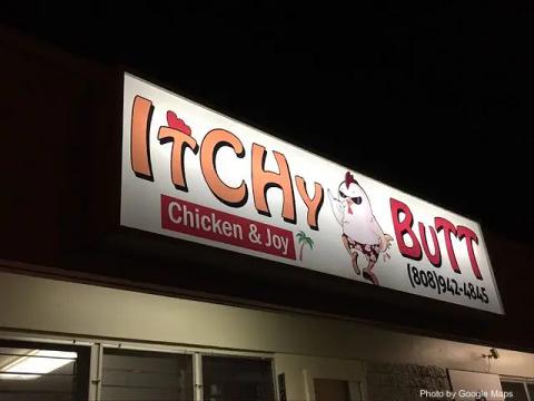 Itchy Butt — nearby restaurant on Oahu