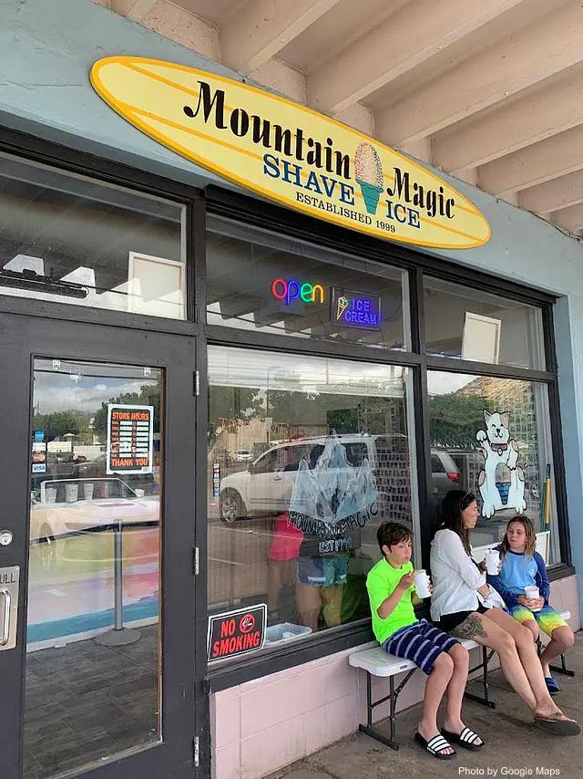 Mountain Magic Shave Ice - Food Store on Oahu, Hawaii | NateEatsHawaii food review and recommendations