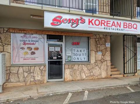 Song's — nearby restaurant on Oahu