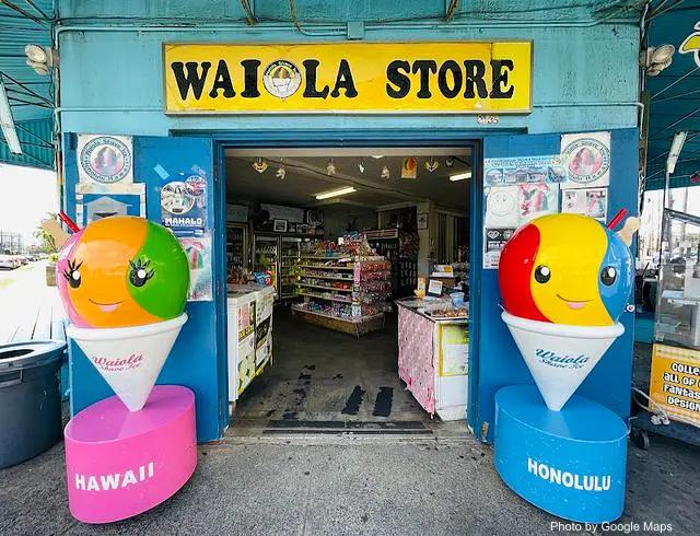 Waiola Shave Ice - Food Store on Oahu, Hawaii | NateEatsHawaii food review and recommendations