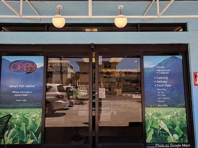 Yama's Fish Market - Hawaiian Restaurant in Hawaii